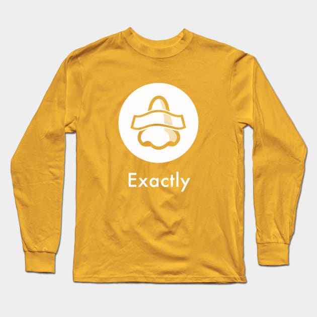 Bottle Rocket - "Exactly" T-Shirt Long Sleeve T-Shirt by tabners